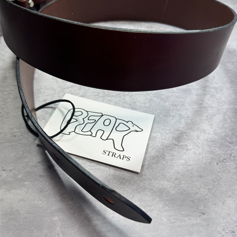 BEAR STRAPS ベアストラップ ハンドメイド高級ギターストラップ 巨匠と同じモデル イギリス製