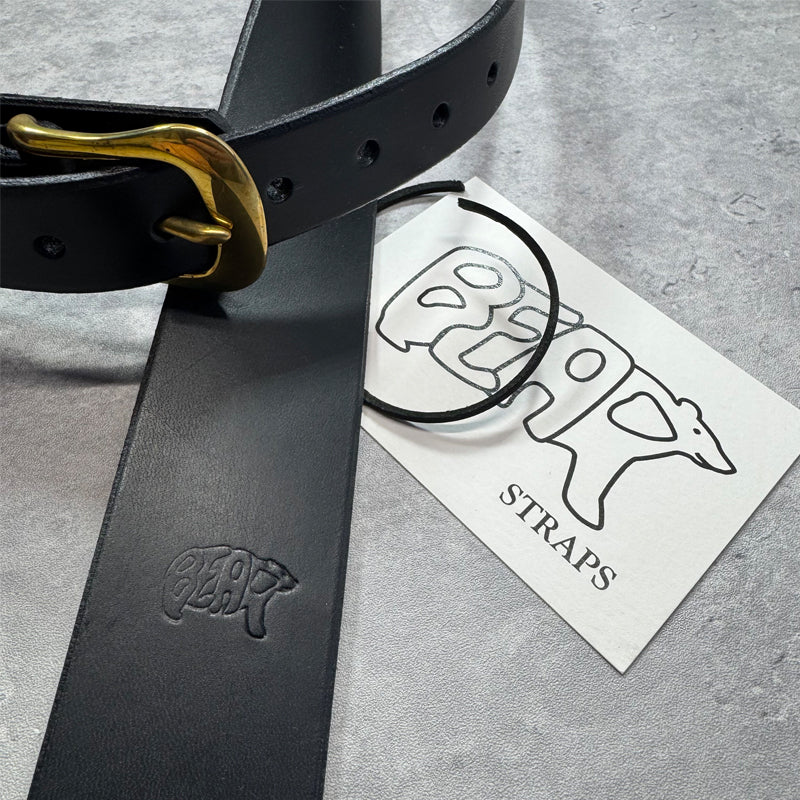 BEAR STRAPS ベアストラップ ハンドメイド高級ギターストラップ 巨匠と同じモデル イギリス製