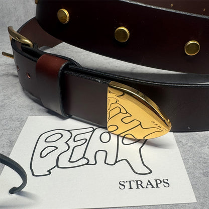 BEAR STRAPS ベアストラップ ハンドメイド高級ギターストラップ 巨匠と同じモデル イギリス製