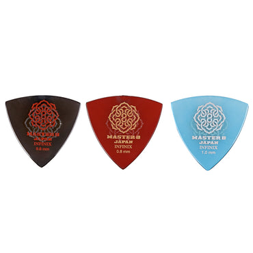 MASTER 8 JAPAN トライアングル ギター ピック IFS/IFHPR/IFUシリーズ 9枚セット お試しセット