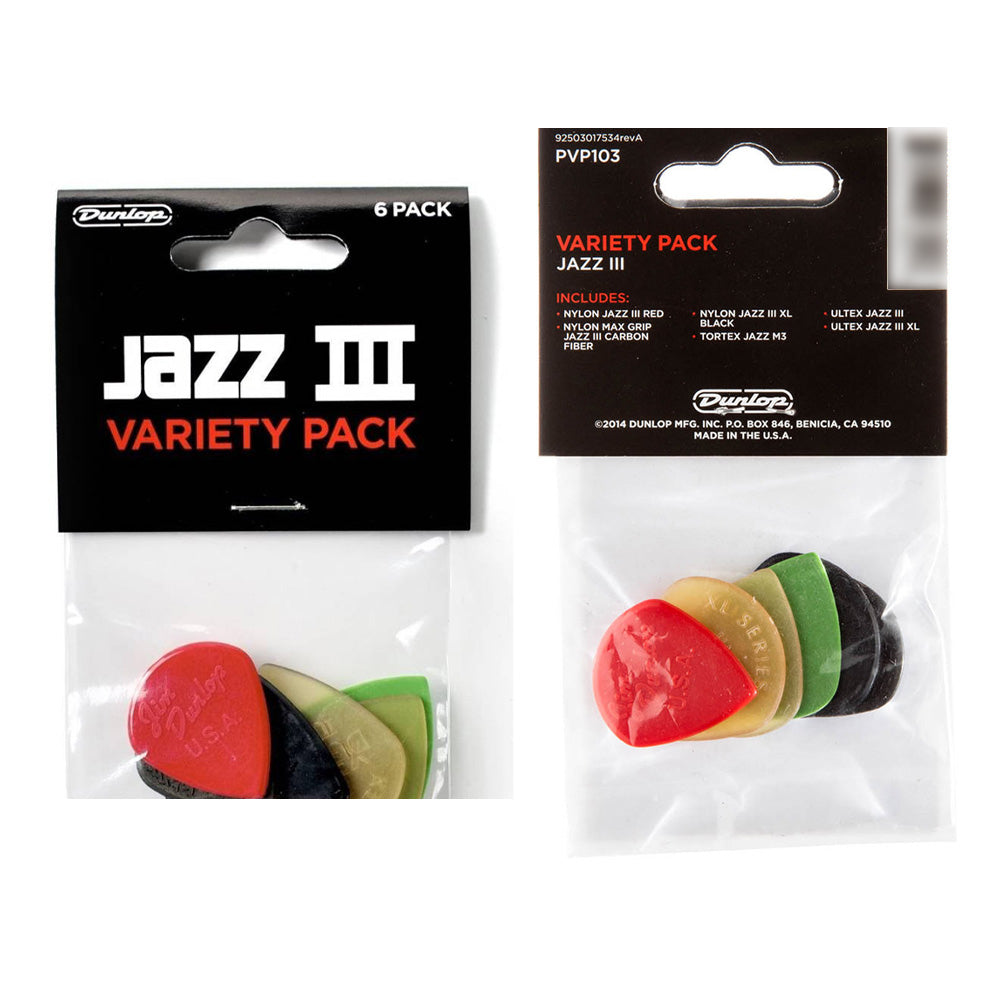 Jim Dunlop ジム ダンロップ ミックスギターピック 6/12枚入り