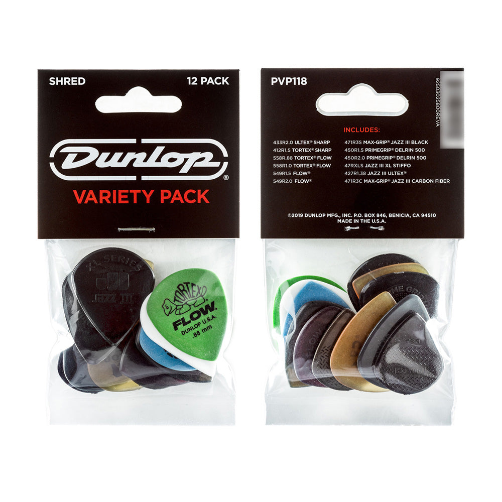 Jim Dunlop ジム ダンロップ ミックスギターピック 6/12枚入り
