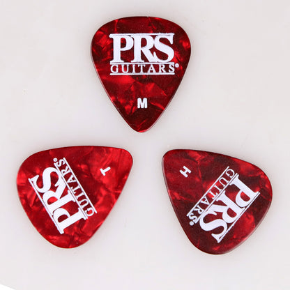PRS セルロイド ギターピック 4パターン (ホワイトパール/アバロン/レッドトータス/トータス)