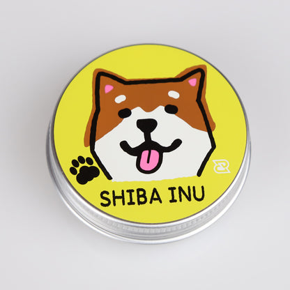 Daiking ギター ピックケース 柴犬 日本製 缶ケース