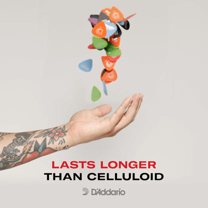 D'Addario DuraGrip ピック ティアドロップ 1枚入り