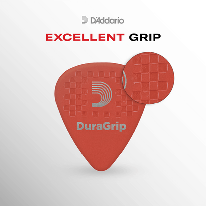 D'Addario DuraGrip ピック ティアドロップ 10枚入り