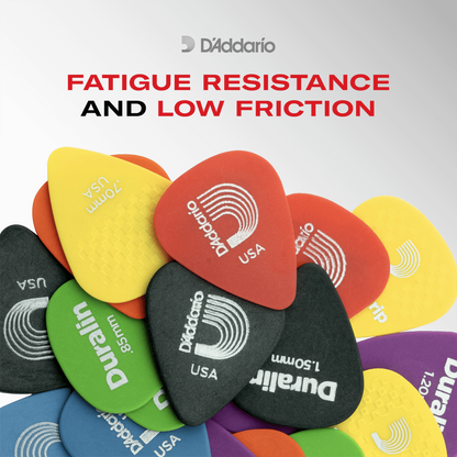 D'Addario DuraGrip ピック ティアドロップ 10枚入り