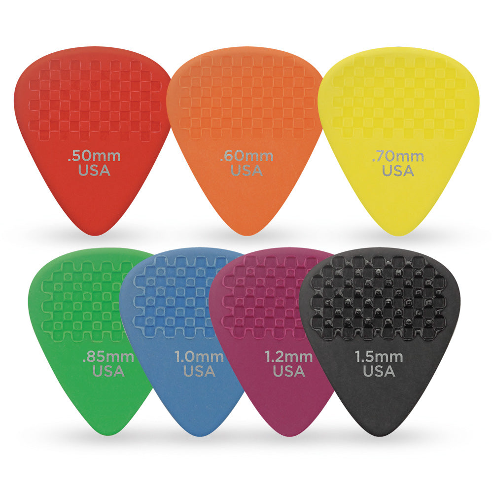 D'Addario DuraGrip ピック ティアドロップ 1枚入り