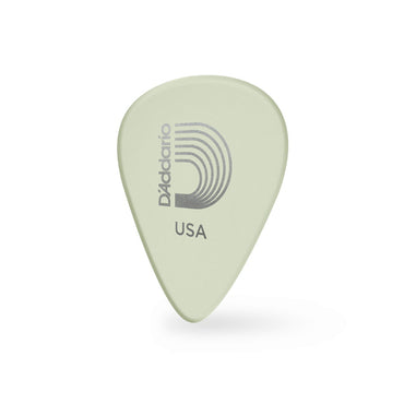 D'Addario Cellu-Glo Glow in the Dark ギターピック ティアドロップ 1枚入り