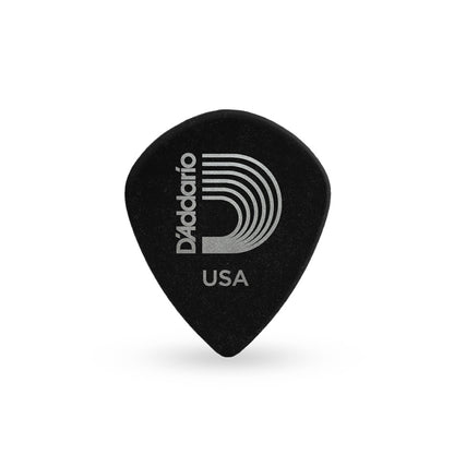 D'Addario Black Ice Jazzギターピック 3枚入り ジャズタイプ Delrin製