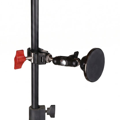 KIZAI MagSafe対応 マグネットスマホホルダー クランプ式 スマホスタンド マイクスタンド・ギタースタンド・デスク対応 強力磁石 360°角度調整 動画撮影 ライブ配信 Web会議