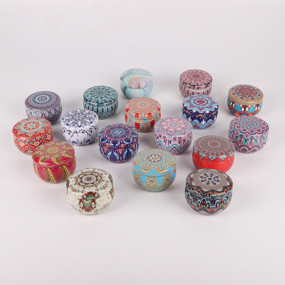 PYLON 小物入れ 金属製 丸缶 3個セット