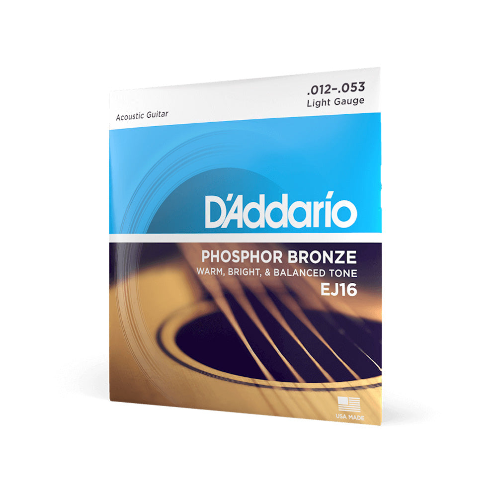D'Addario EJシリーズ Phosphor Bronze アコースティックギター弦 EJ15 EJ16 EJ26