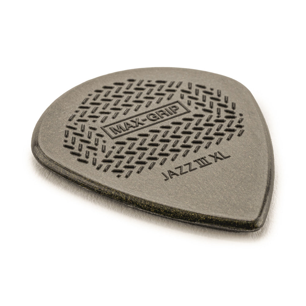 Jim Dunlop MAX-GRIP Jazz III XL ギターピック 6枚入り