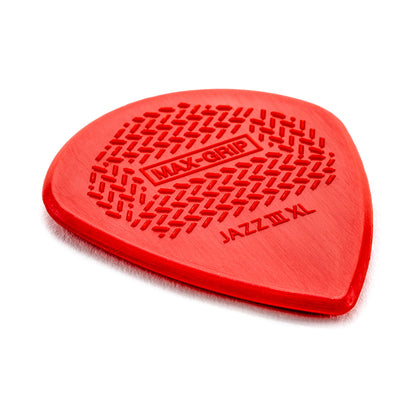 Jim Dunlop MAX-GRIP Jazz III XL ギターピック 1枚入り