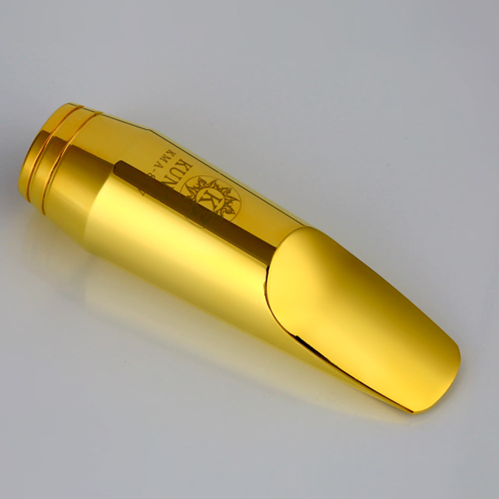 九野 くノ KUNO KMA-837 アルトサックス メタルマウスピース 7番 1.80mm 真鍮合金製 24K金メッキ