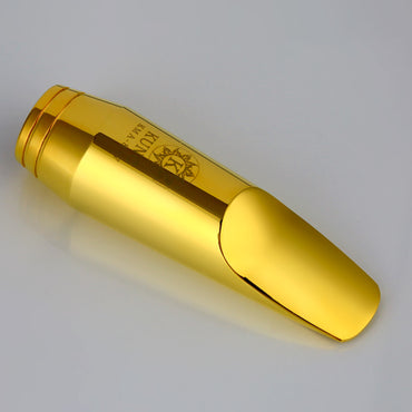 九野 くノ KUNO KMA-837 アルトサックス メタルマウスピース 7番 1.80mm 真鍮合金製 24K金メッキ
