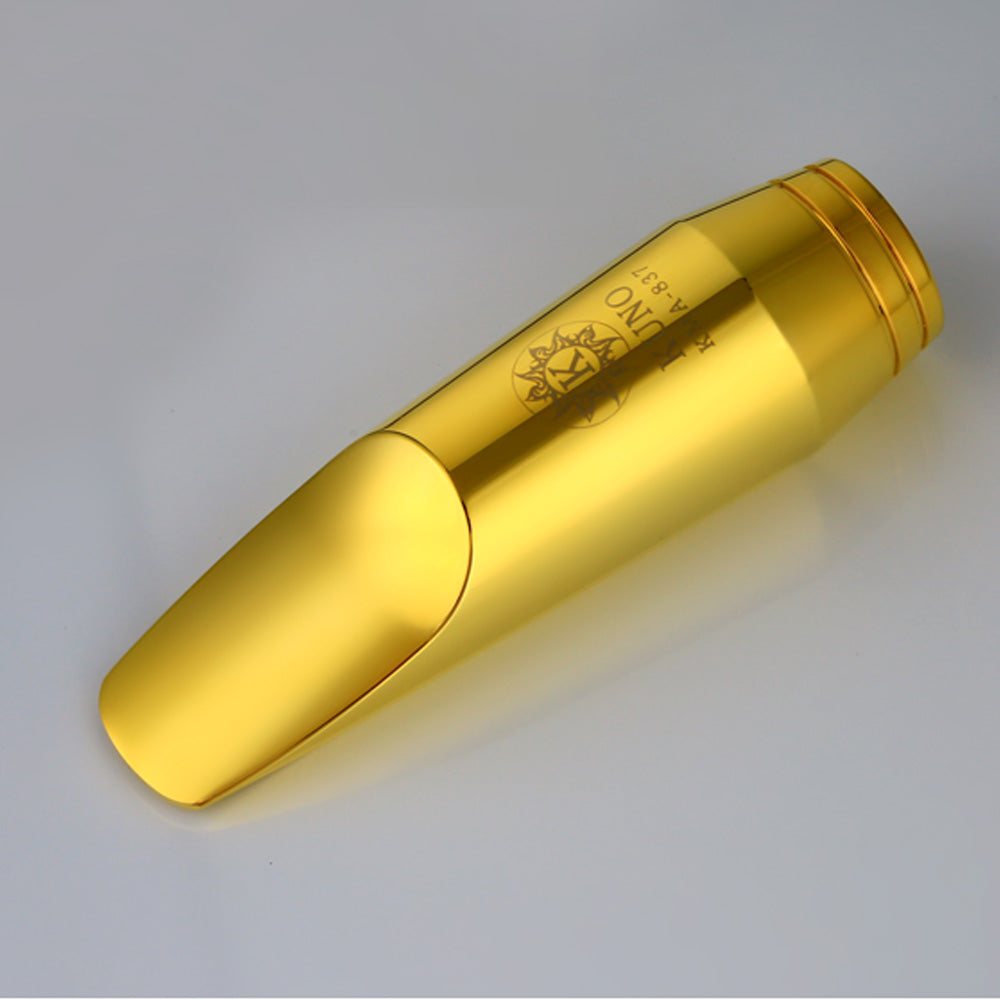 九野 くノ KUNO KMA-837 アルトサックス メタルマウスピース 7番 1.80mm 真鍮合金製 24K金メッキ