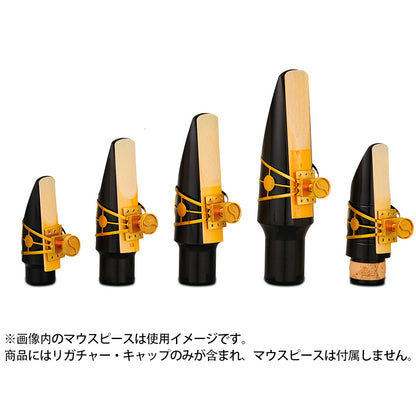 九野 くノ  KUNO KL-95シリーズ サックス クラリネット リガチャー セット 真鍮製