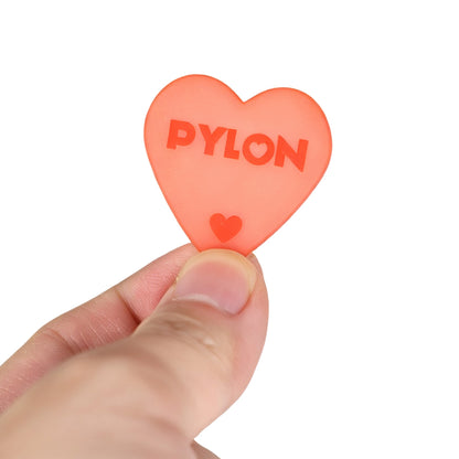 PYLON パイロン ハート ギターピック 0.50mm 6枚入り