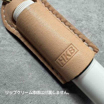 HIKOBUNN 本革 リップクリームホルダー