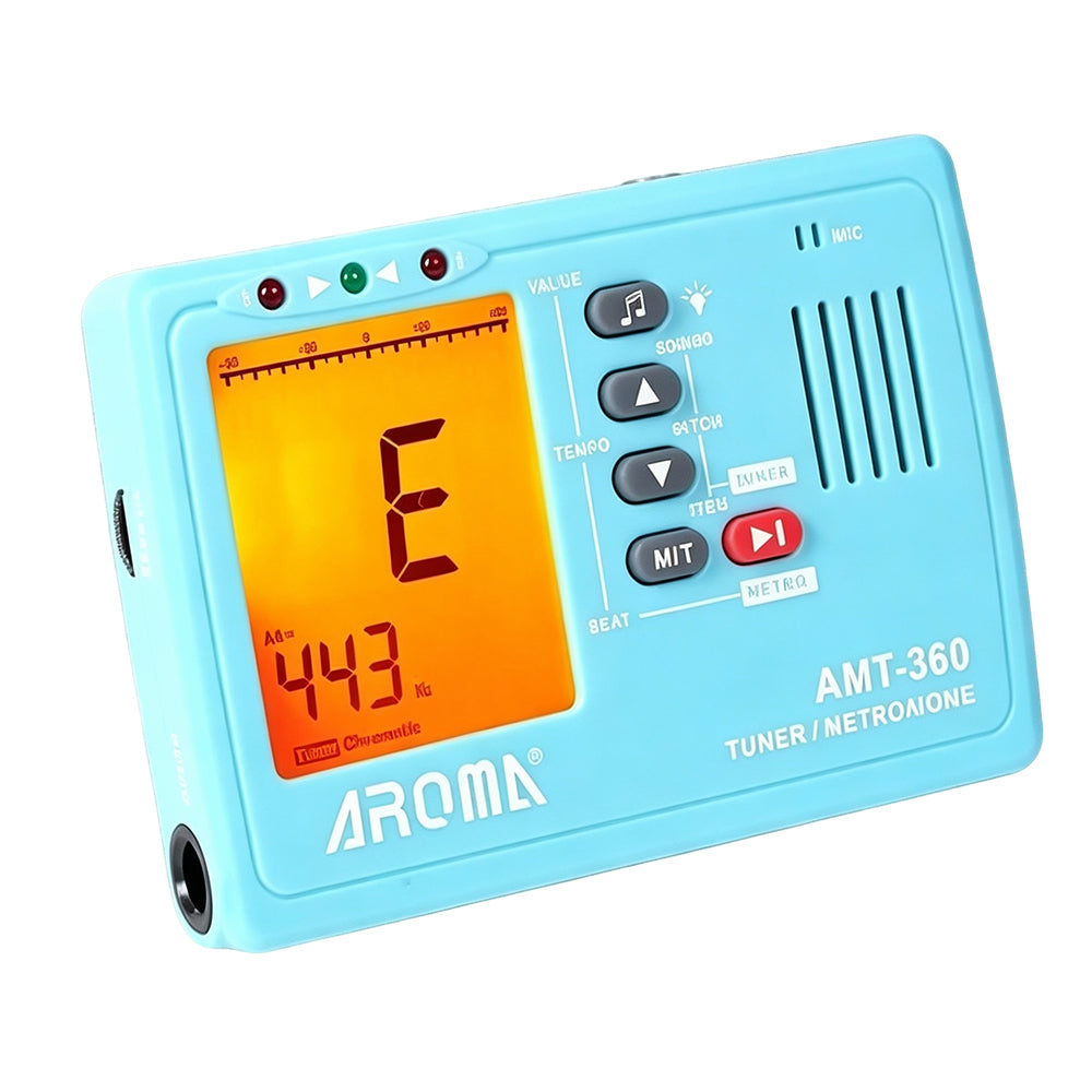 AROMA アロマ  AMT-360 チューナー・メトロノーム 3in1｜在庫処分特価