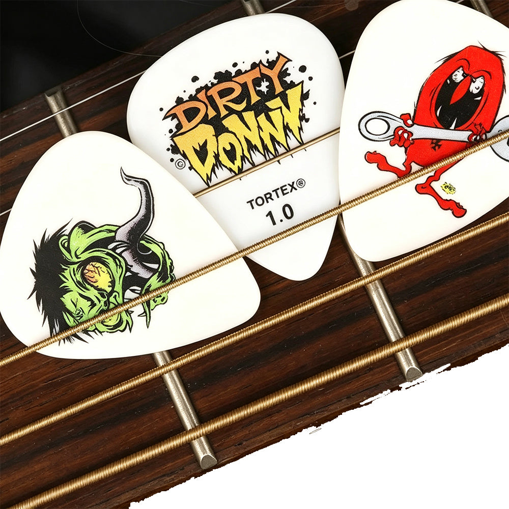 JIM Dunlop Dirty Donny BL111P ギターピック 351 Tortex 6枚セット 0.60/0.73/1.00mm