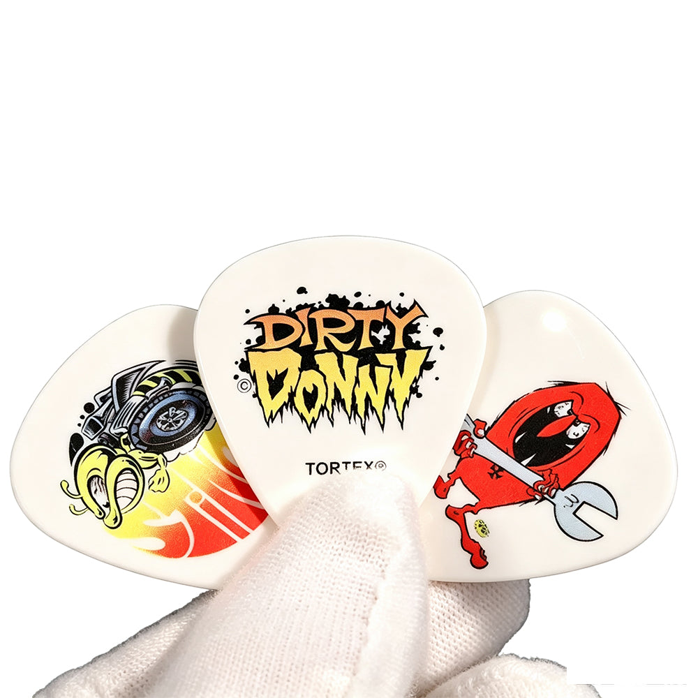 JIM Dunlop Dirty Donny BL111P ギターピック 351 Tortex 6枚セット 0.60/0.73/1.00mm