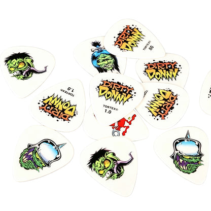 JIM Dunlop Dirty Donny BL111P ギターピック 351 Tortex 6枚セット 0.60/0.73/1.00mm