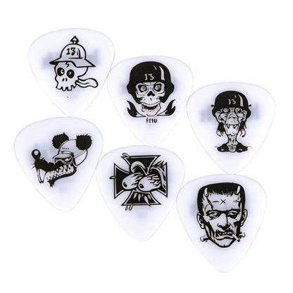 JIM Dunlop KOZIK Series 2 ギターピックBL113P Frank Kozik 6枚セット