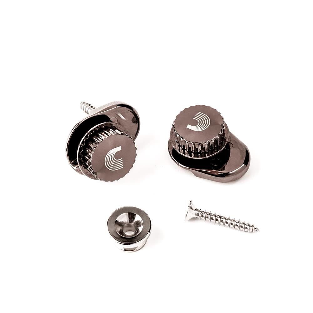D'Addario PW-SLS-02 ストラップロック ニッケル
