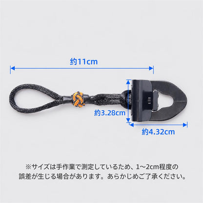 KZIAI ギター ストラップロック 脱落防止 2WAY取付 ケーブルホルダー付き
