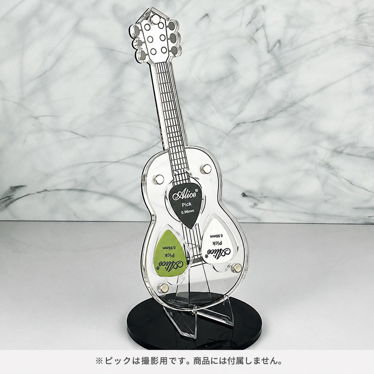 KIZAI ギターピックホルダー ピック収納 ディスプレイスタンド 卓上 コレクション展示用