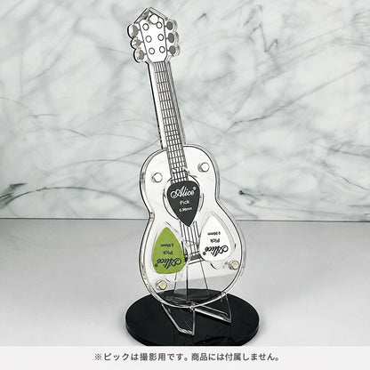 KIZAI ギターピックホルダー ピック収納 ディスプレイスタンド 卓上 コレクション展示用