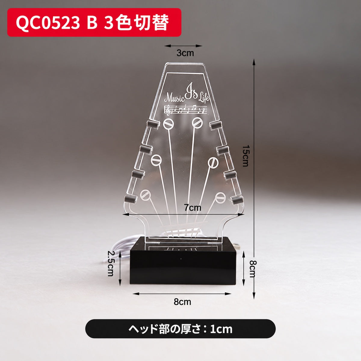 KIZAI ギターピックホルダー ピック収納 ディスプレイスタンド 卓上 コレクション展示用