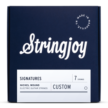 StringJoy ストリングジョイ エレキギター弦　アメリカ製　ハンドメイド | 六弦・七弦対応