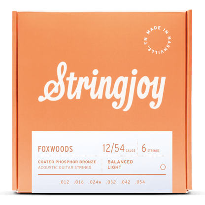 Stringjoy アコースティックギター弦　アメリカ製ハンドメイド　コーティング弦