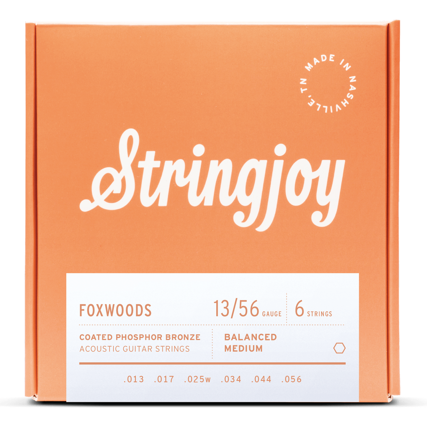 Stringjoy アコースティックギター弦　アメリカ製ハンドメイド　コーティング弦