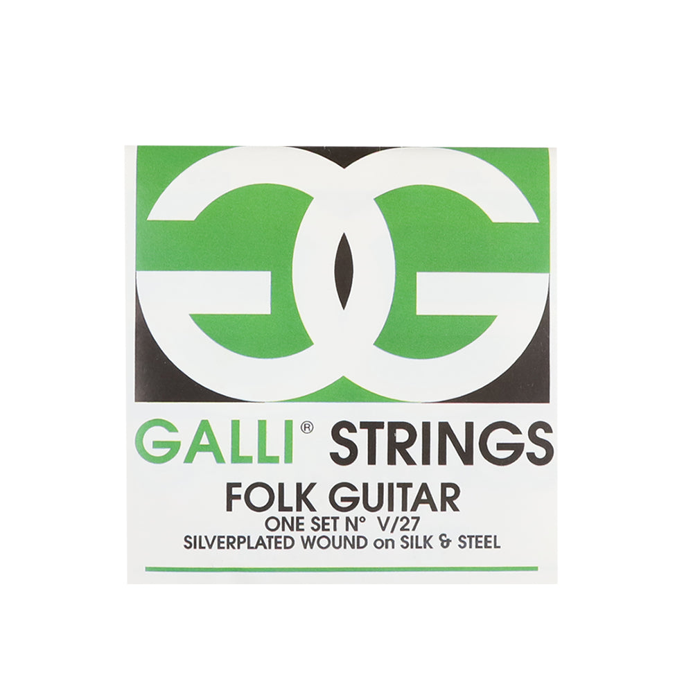 Gallistrings V27 銀メッキ巻きアコースティックギター弦 11-47