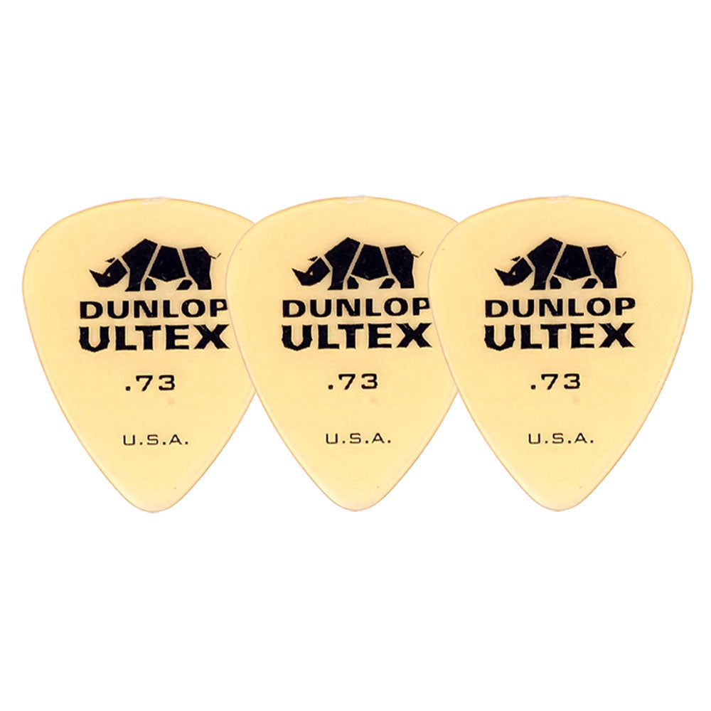 Jim Dunlop ジム ダンロップ 421R-◯◯  ギターピック ライノ スタンダード 透明イエロー 3枚入り
