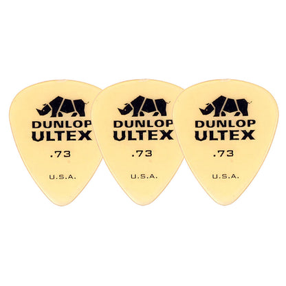 Jim Dunlop ジム ダンロップ 421R-◯◯  ギターピック ライノ スタンダード 透明イエロー 3枚入り