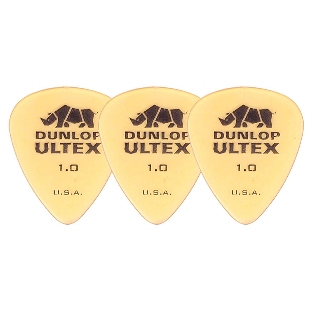 Jim Dunlop ジム ダンロップ 421R-◯◯  ギターピック ライノ スタンダード 透明イエロー 3枚入り