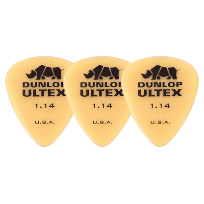 Jim Dunlop ジム ダンロップ 421R-◯◯  ギターピック ライノ スタンダード 透明イエロー 3枚入り