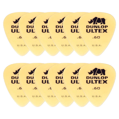 Jim Dunlop ジム ダンロップ 421R-◯◯  ギターピック ライノ スタンダード 透明イエロー 12枚入り