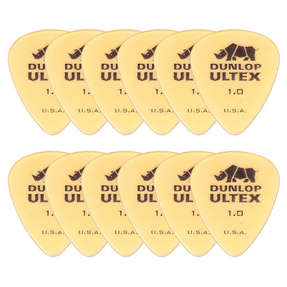 Jim Dunlop ジム ダンロップ 421R-◯◯  ギターピック ライノ スタンダード 透明イエロー 12枚入り