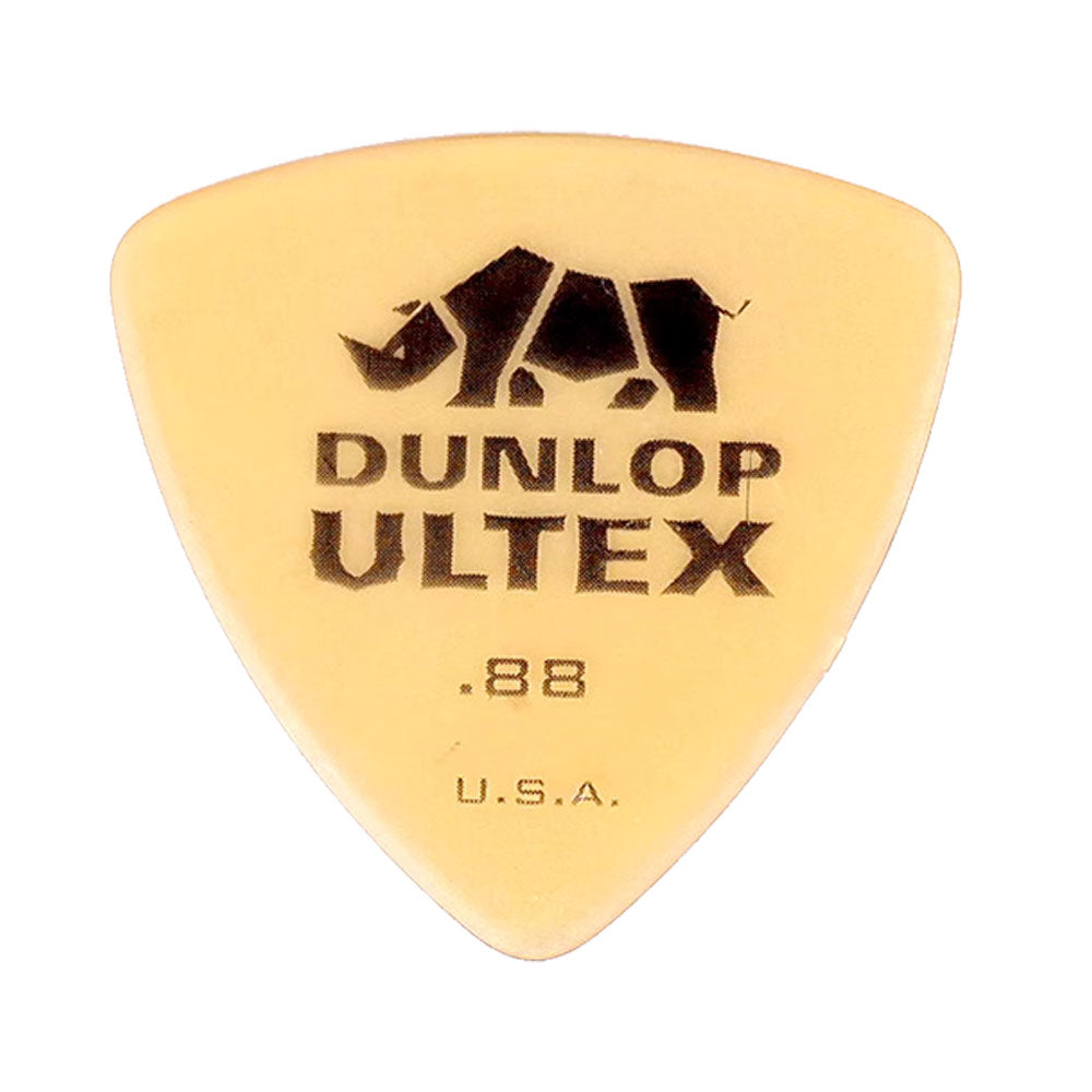 Jim Dunlop ジム ダンロップ 426R-◯◯ ギターピック ライノトライアングル 透明イエロー 1枚入り