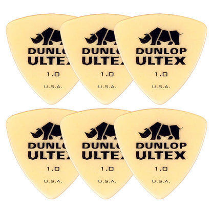Jim Dunlop ジム ダンロップ 426R-◯◯ ギターピック ライノトライアングル 透明イエロー 6枚入り