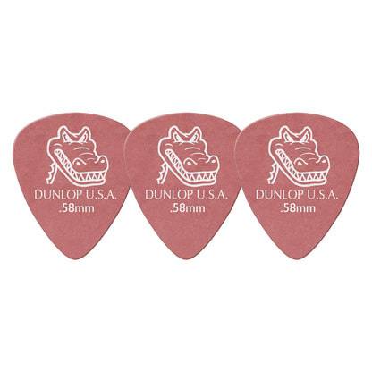 Jim Dunlop ジム ダンロップ 417R-◯◯ ギターピック GATOR GRIP STANDARD 3枚入り