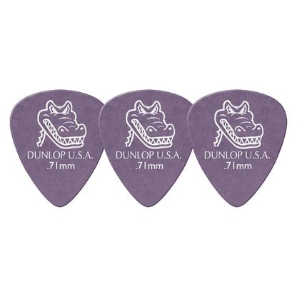 Jim Dunlop ジム ダンロップ 417R-◯◯ ギターピック GATOR GRIP STANDARD 3枚入り