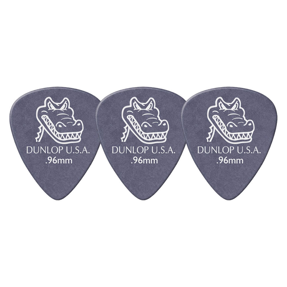 Jim Dunlop ジム ダンロップ 417R-◯◯ ギターピック GATOR GRIP STANDARD 3枚入り